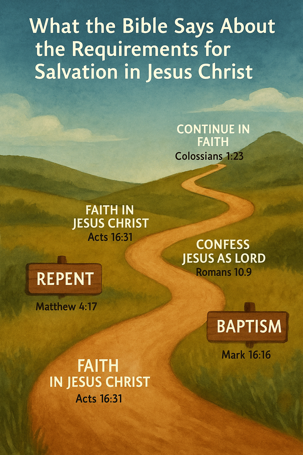 What the Bible Says About the Requirements for Salvation in Jesus Christ