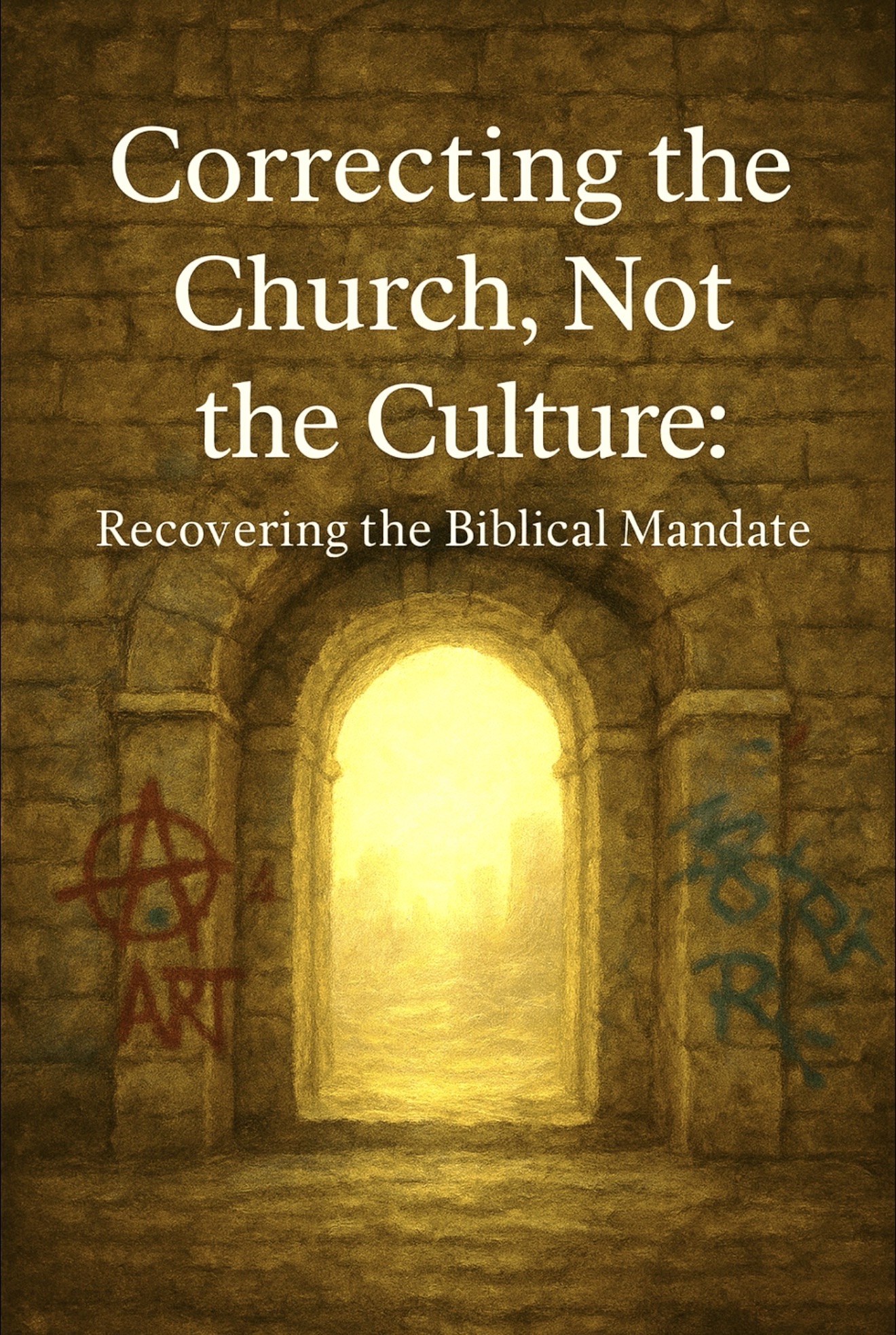 Correcting the Church Not the Culture: Recovering the Biblical Mandate