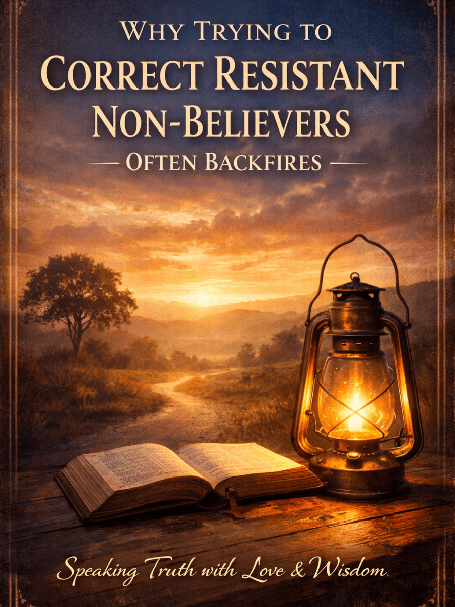 Why Trying to Correct Resistant Non-Believers Often&nbsp;Backfires