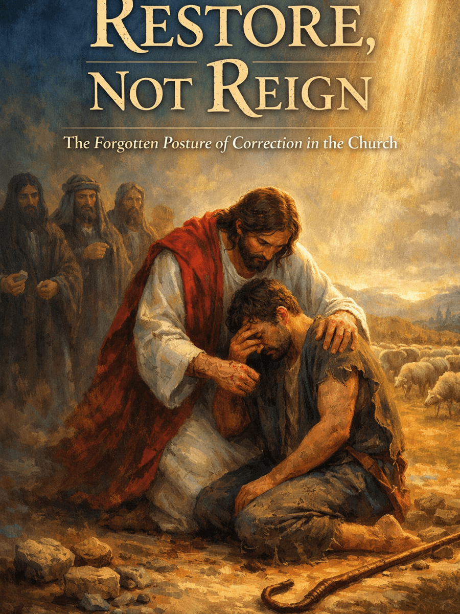 Restore, Not Reign: The Forgotten Posture of Correction in the&nbsp;Church