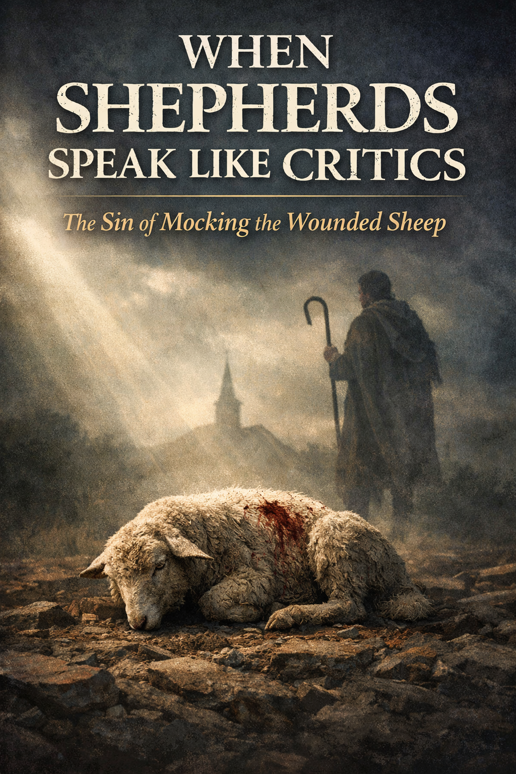 When Shepherds Speak Like Critics: The Sin of Mocking the Wounded Sheep